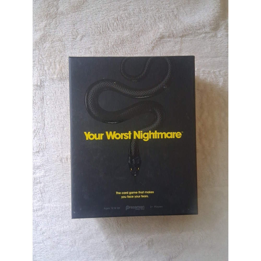 Your Worst Nightmare: The Card Game That Makes You Face Your Fears - NEW